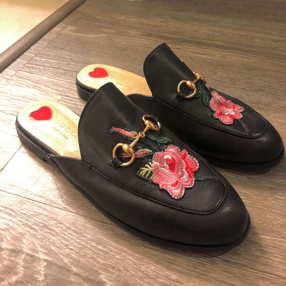GUCCI rose mules